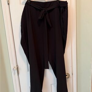 Torrid Black Tie-Waist Women's Pants